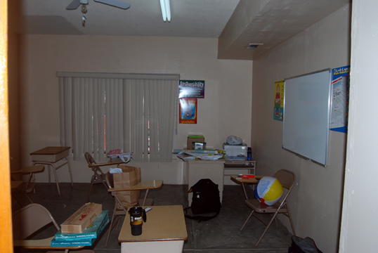 my fourth grade class room